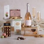 Celebration Prosecco Gift Hamper | Prosecco Gift Set -Elegant Biscuits, English Tea, Macarons & Artisan Chocolates | Gourmet Food Hamper for Mother's Day, Birthdays, A Food Gift Men & Women Will Love - Image 12