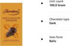 Thorntons Dark Chocolate Gingers Bag 100g - Image 2