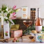 Celebration Prosecco Gift Hamper | Prosecco Gift Set -Elegant Biscuits, English Tea, Macarons & Artisan Chocolates | Gourmet Food Hamper for Mother's Day, Birthdays, A Food Gift Men & Women Will Love - Image 9