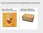 Premium Champagne Gift Set - Eton Hamper with Paul Langier, Cheddar Truckles, Organic Brie, Puff Pastry Twists, Swiss Chocolates - Birthday Champagne Gifts for Her. - Image 6