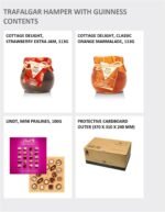 Premium Guinness & Cheese Gift Set - Trafalgar Cheese Hamper with Gourmet Cotswold Cheddar, Brie, Chutney, Oatcakes, Shortbread & Chocolates - Savoury Gifts for Foodies - Image 5