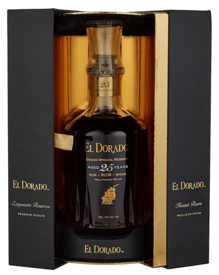 El Dorado 25 Year Old Demerara Rum, 70 cl